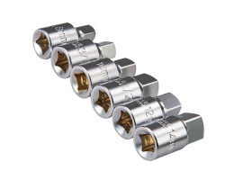 Комплект накрайници 3/8" и 1/2" за картер 8, 10, 12, 14mm