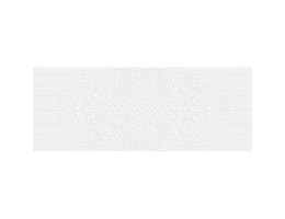 Декорна плочка Dante Drop White 25x65cm