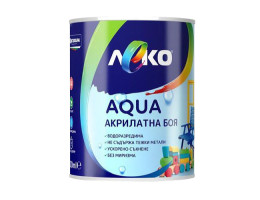 Леко AQUA, акрилатна боя Сатен, КАШМИР, 0.6l