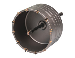 Боркорона за бетон, ф 100 mm с водач SDS-plus