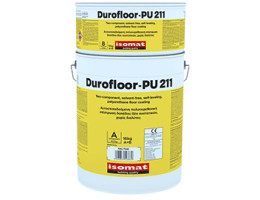 Двукомпонентно, саморазливно полиуретаново подово покритие Durofloor PU 211, RAL6021, 16 kg