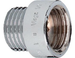 Удължител водопроводен 1/2 " L 25 mm хром
