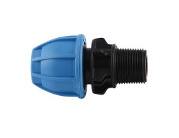 Мъжки нипел бърза връзка ф 32 mm 3/4 " PE