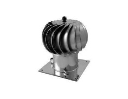 Коминна шапка 200mm квадратна основа, червена