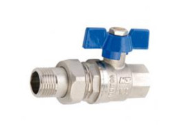 Кран спирателен сферичен с холендър 1/2" PN25