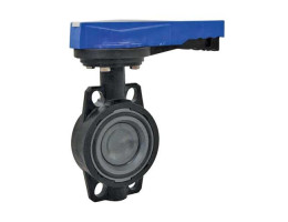 Кран спирателен бътерфлай PVC ф 63 mm 1V800