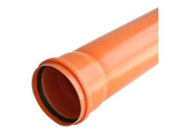 Тръба канализационна PVC ф160 x 4.7 mm 5 m SN8