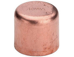 Медна капа за запояване ф 22 mm R4 95301