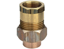 Холендър за запояване с вътрешна резба - плосък ф 15 mm, 1/2 " R4 94330G