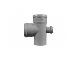 Разклонение (кръст) за канализация PPR, ф 110 х 110 х 50 mm / 90°