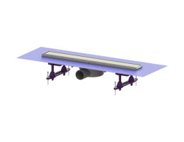 Линеен сифон Kessel Linearis Compact, 550 mm