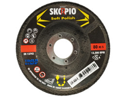 Диск за полиране стомана и неръжд. Soft Polish ф 115 x 22 mm C400