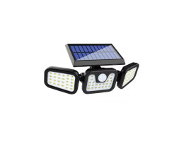 Соларен Led осветител, 25W с датчик движение
