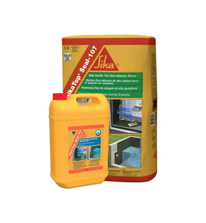 Хидроизолация двукомпонентна SikaTopSeal 107 Elastic AB - 30 kg