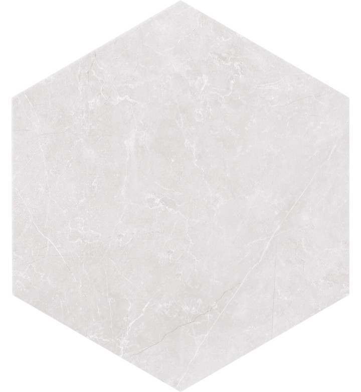 Гранитогрес Sterlina Silver matte, 21.5 x 25 cm, HEX