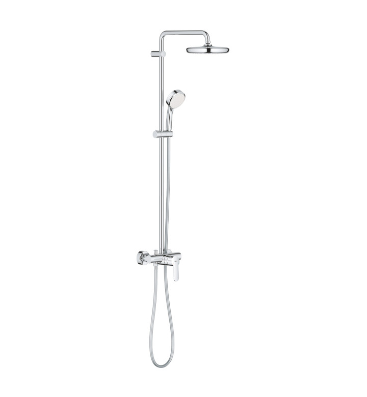 Tempesta Cosmopolitan System 210, душ система с едноръкохватков смесител