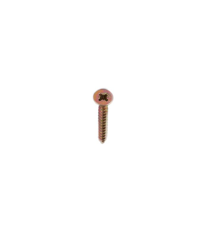 Винт за дърво ф 4 mm L 20 mm 100 бр. Zn - жълт