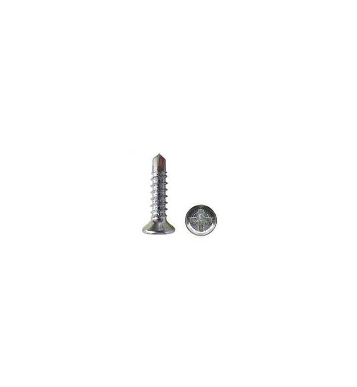 Винт самонарезен за PVC ф 3.9 mm L 16 mm, 100 бр.