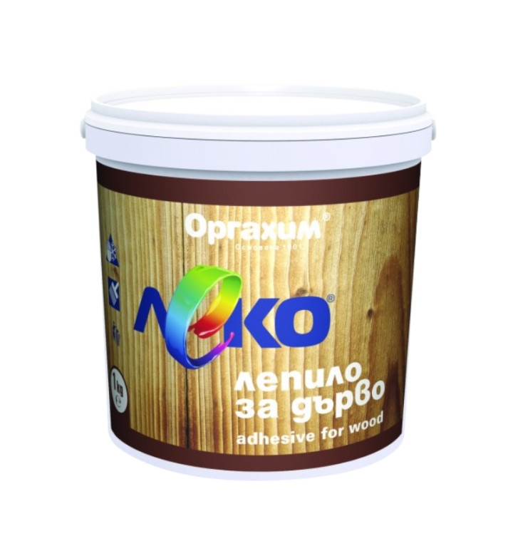 Лепило за дърво Леко - 1 kg