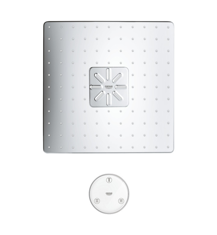 Комплект душ глава Rainshower Smart Connect 310 Cube с дистанционно управление
