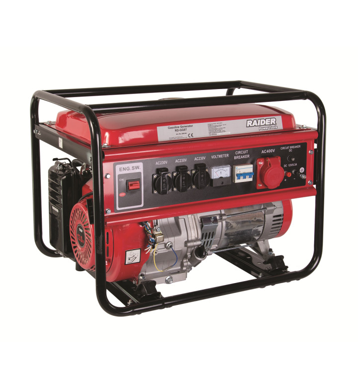 Генератор за ток бензинов 5kW 230V / 380V RD-GG07
