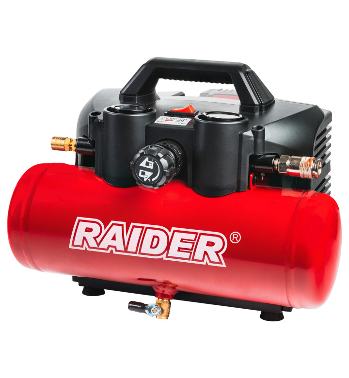 Компресор 4L, 32L/min, 8bar. с аксесоари, R20 Solo, RDP-J4AC20