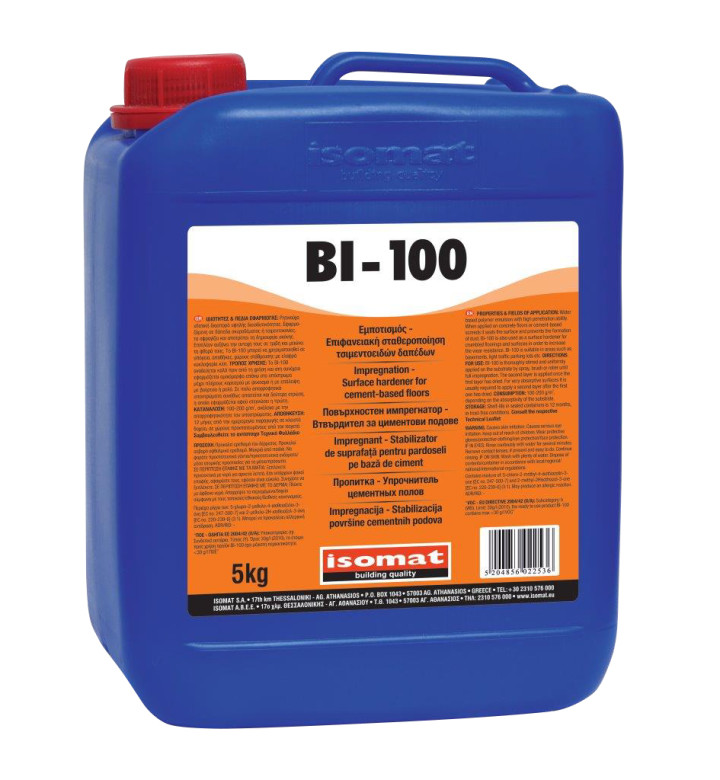 Isomat BI-100, 5 kg, импрегнатор подобряваш износоустойчивостта на бетон