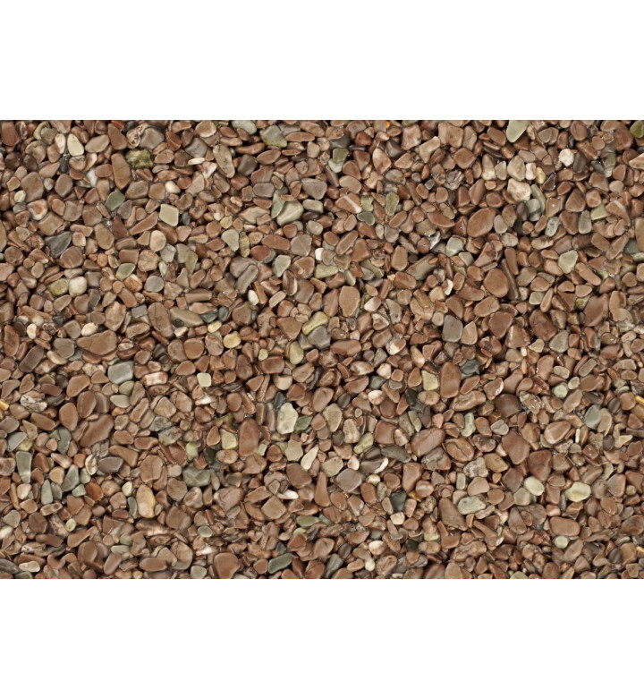NATURAL STONE 2-4 mm, MARRONE MOGANO, 25kg