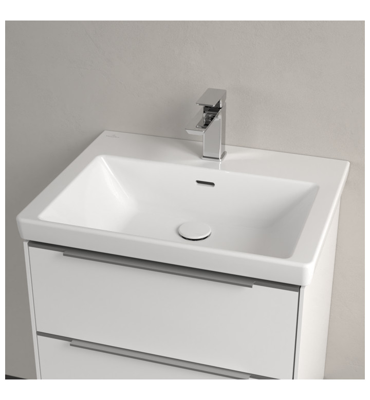 Умивалник Subway 3.0, 650 х 475 х 165 mm, с преливник, Ceramic Plus