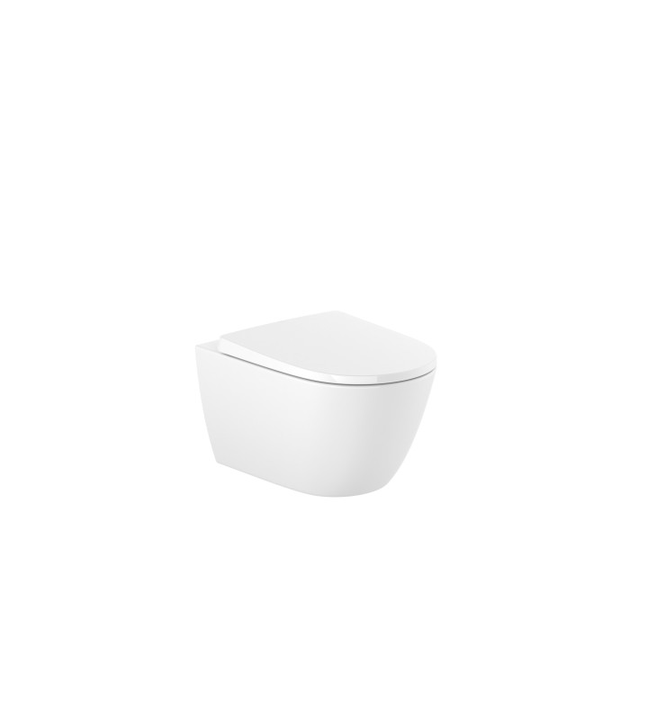 Комплект за WC Duplo S 135 mm 4 в 1 Ona Vortex Rimless (бутон по избор) (A8900A902E + A34668C000 + A801E12001)