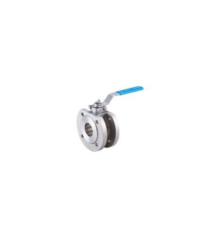 Сферичен кран 1" PN16 DN25 неръждаем, фланшови