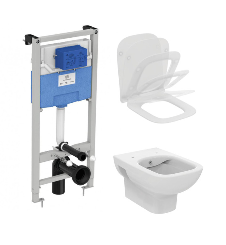 Комплект за WC I.Life A R051801 включващ R020467 + T481801 + T481301