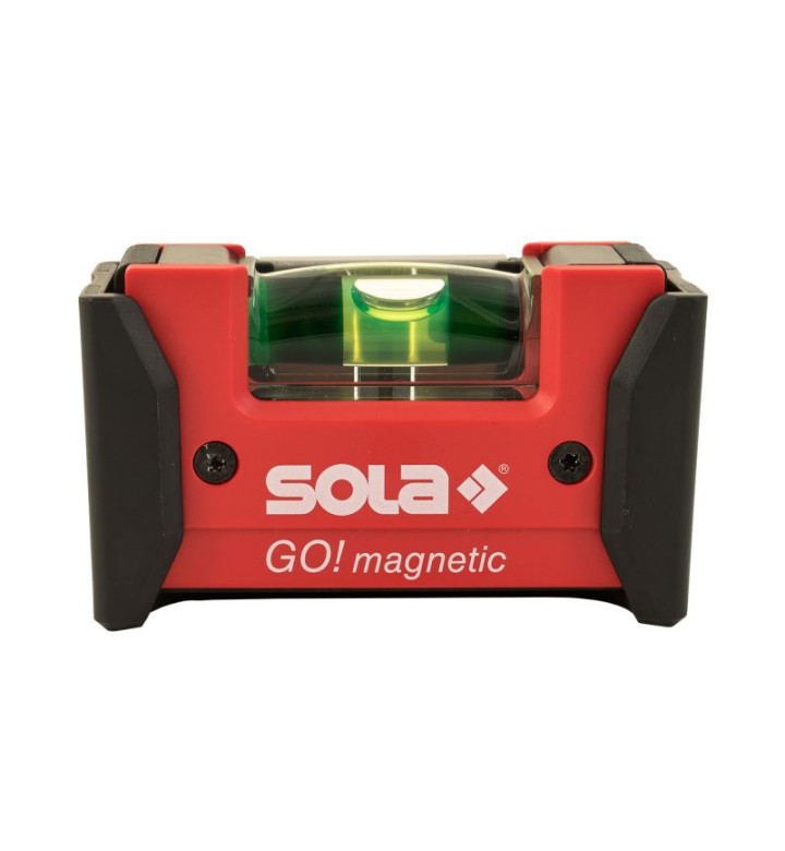 Нивел компактен, магнитен GO MAGNETIC CLIP с клипс, комплект, SOLA