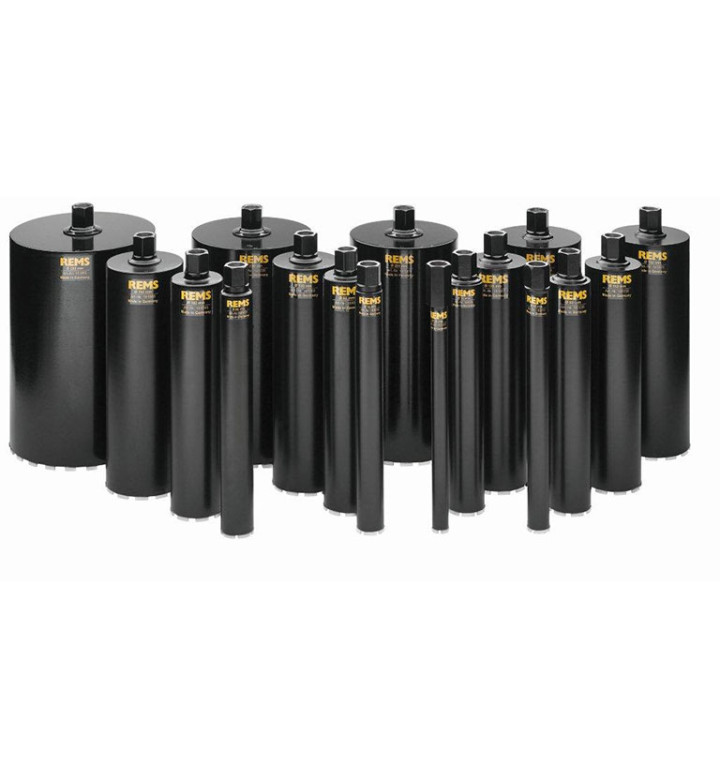 Боркорона с диамантени сегменти, универсална ф 82 mm, 420 mm UNC 1 1/4"
