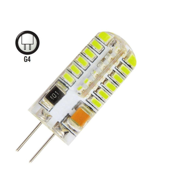 LED крушка G4 3W 6400K 220V силикон