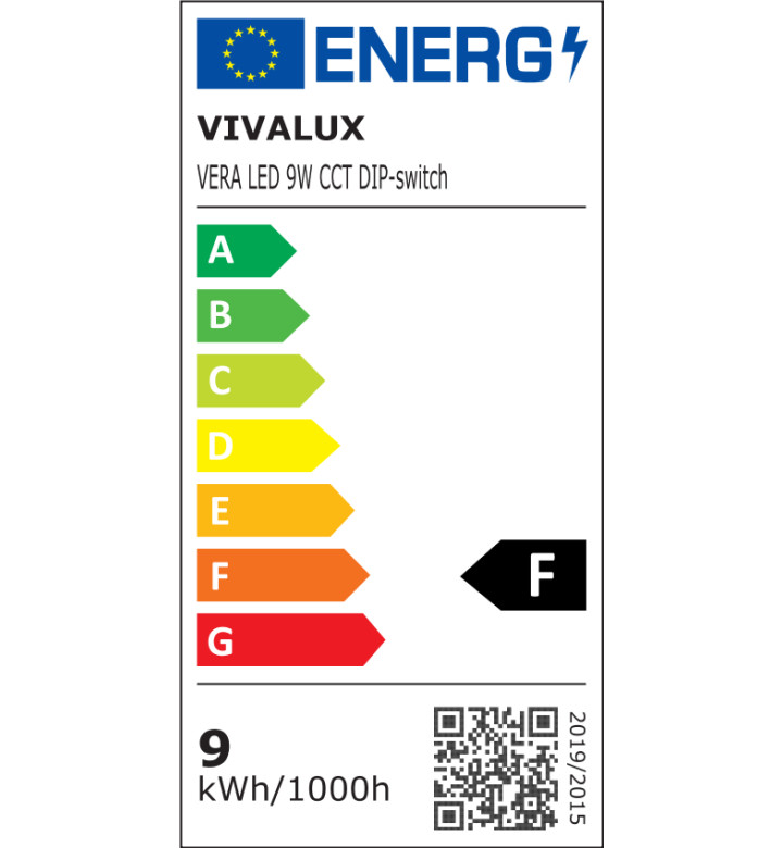 LED луна VERA LED, 9W, 3000K-4000K-6400K, IP54