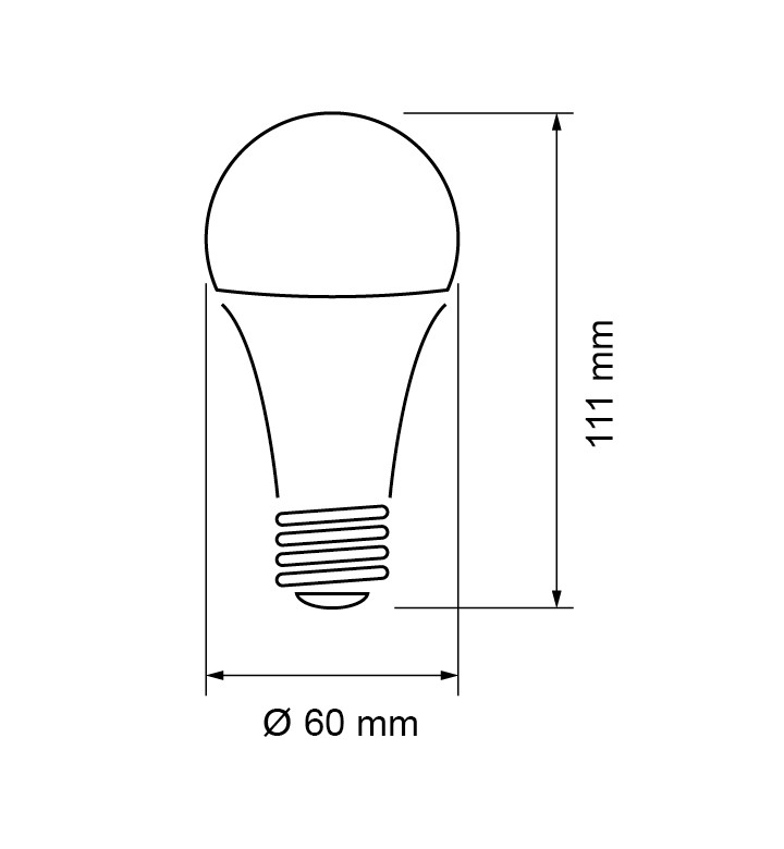 Крушка LED LBB102742D неутрална 220V 10W