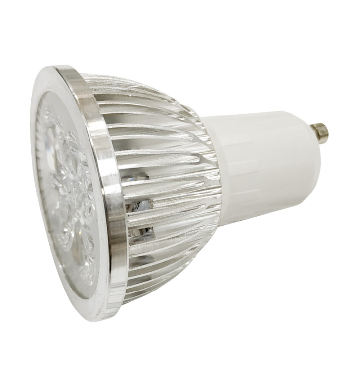 Крушка LED GU10/3, 1W, 220V топло бяла