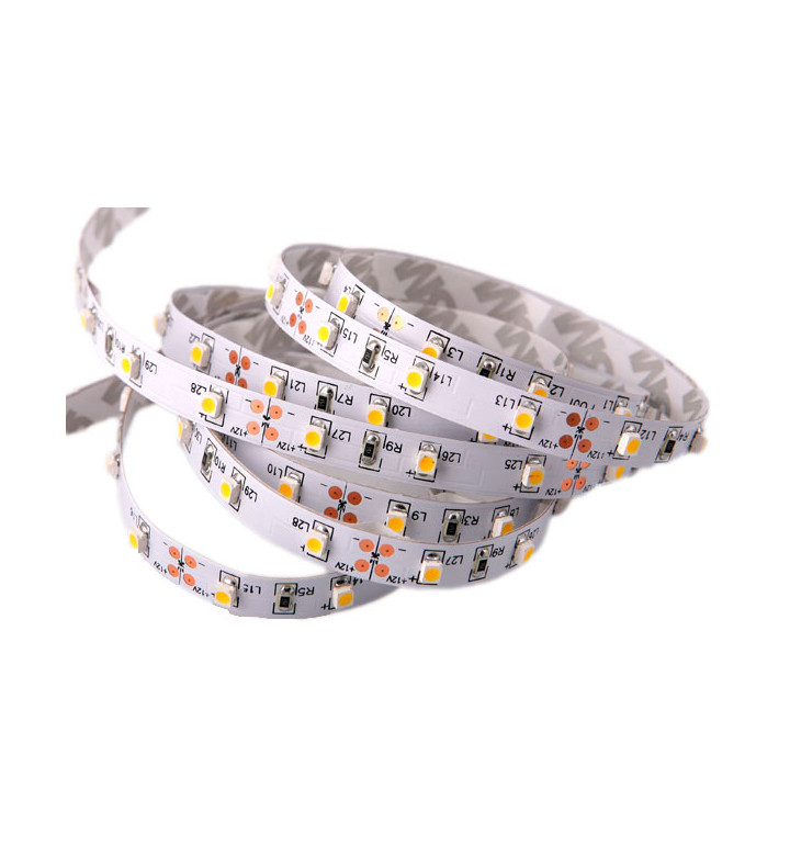 LED Лента SMD3528 4.8W/m синя 12V DC/60 LEDS/m 5m неводоустойчива
