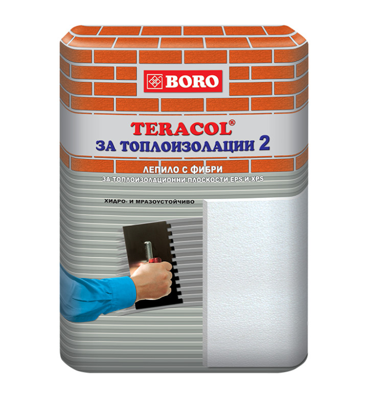Лепило за топлоизолация 2 ТЕРАКОЛ - 25kg